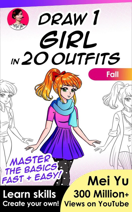 Draw 1 in 20 9 - Draw 1 Girl in 20 Outfits - Fall