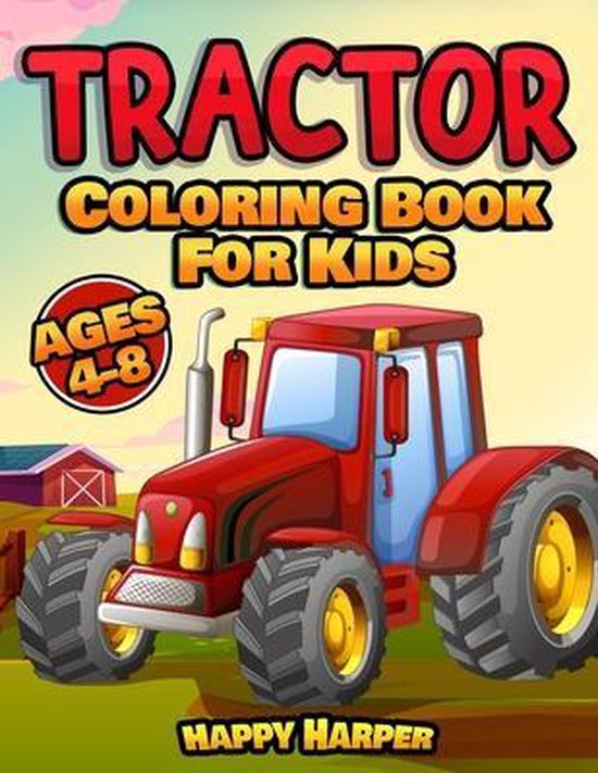 Tractor Coloring Book