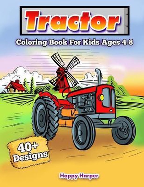 Tractor Coloring Book