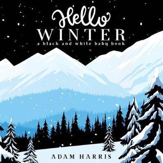 High Contrast Baby Books- Hello Winter