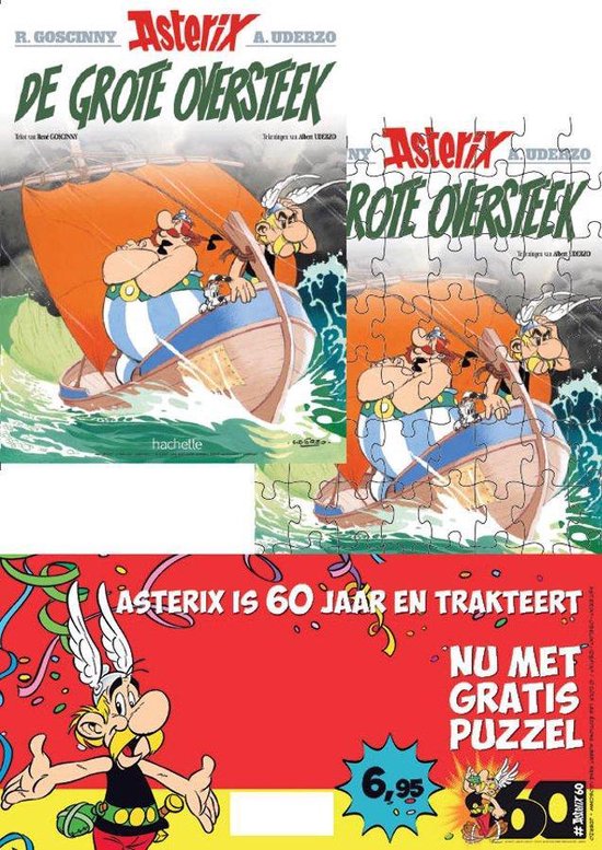 Asterix 22. de grote oversteek + met puzzel