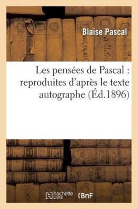 Les Pensees de Pascal