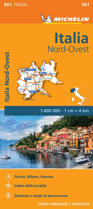 Italia Nord Ovest REGIONAL Map 561