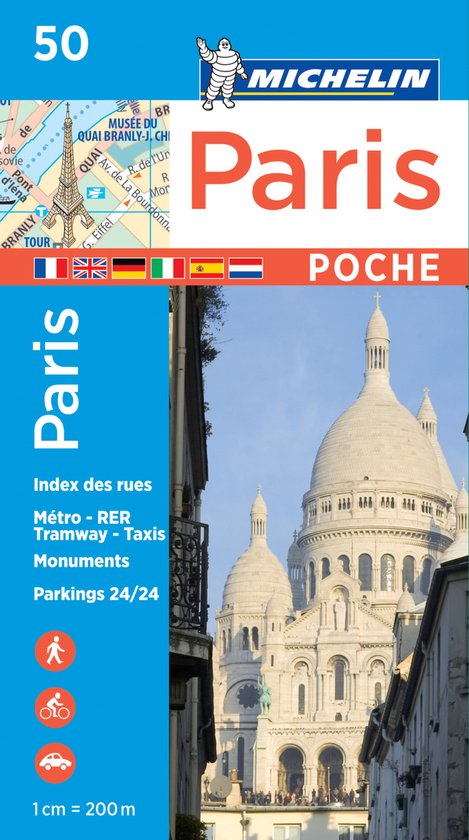 Michelin Paris Pocket Plan Poche 50