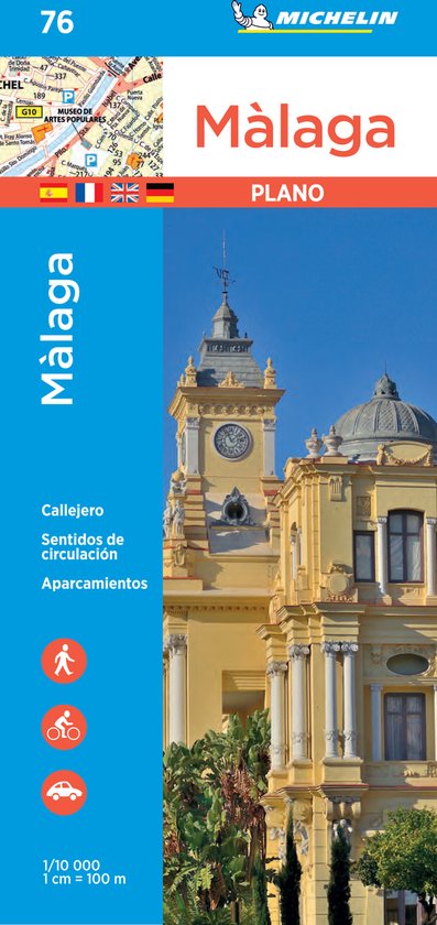 Malaga - Michelin City Plan 76