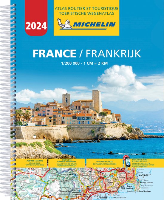 Michelin Atlassen - Michelin Wegenatlas Frankrijk 2024