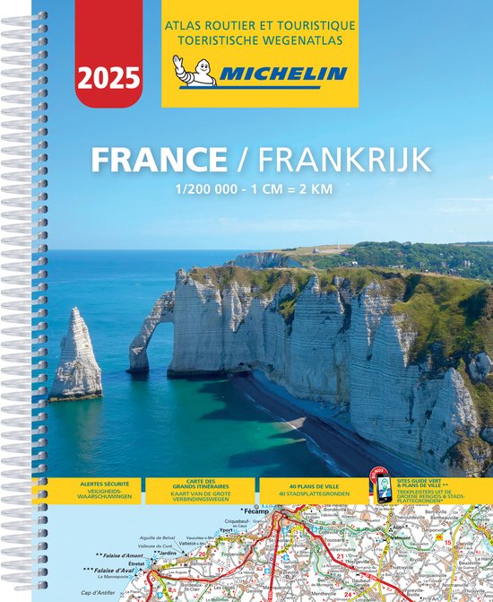 Michelin Atlassen - Michelin Wegenatlas Frankrijk 2025