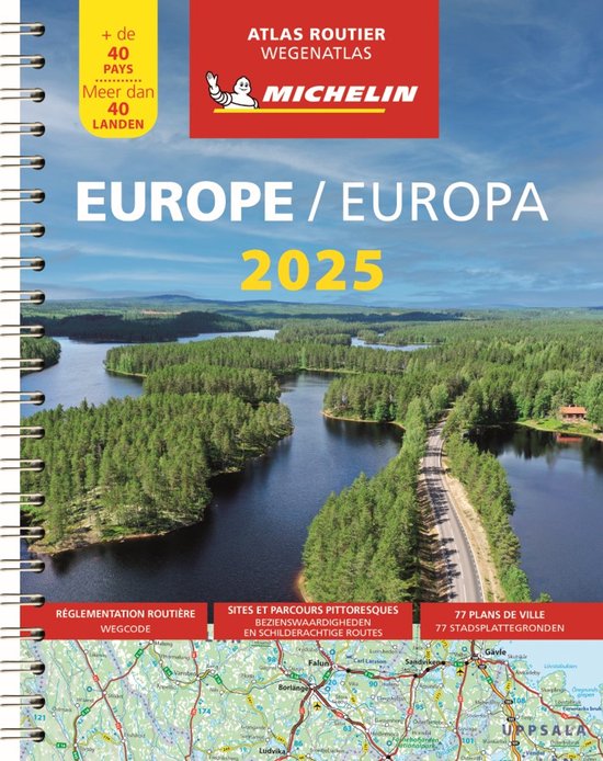 Michelin Atlassen - Michelin Atlas Europa 2025