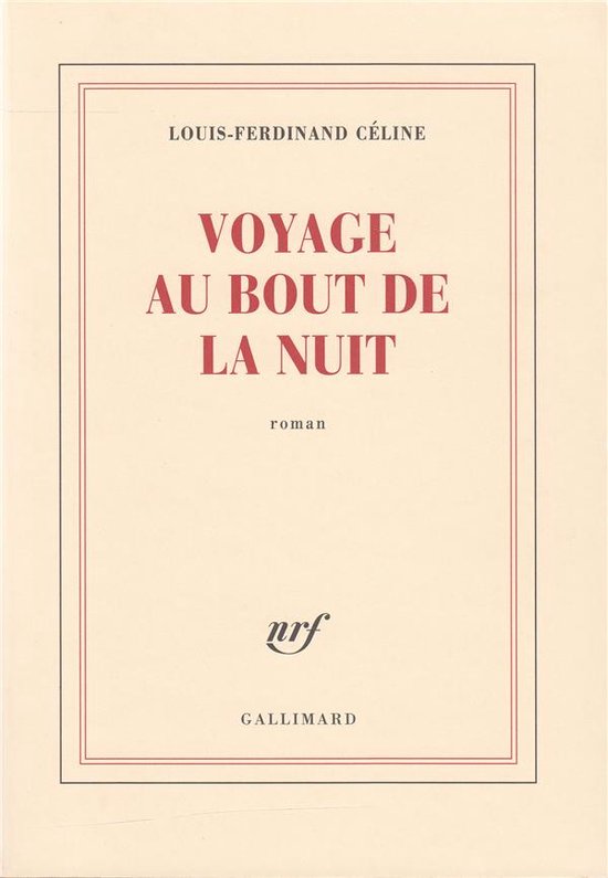 ISBN Voyage Au Bout De La Nuit, Romantiek, Frans, Paperback