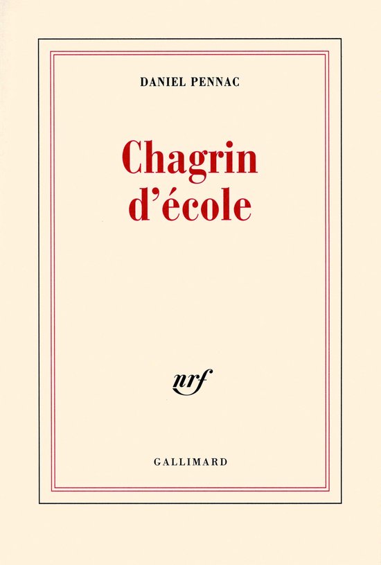 Chagrin d'ecole