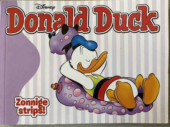 Donald Duck zonnige strips oblong uitgave