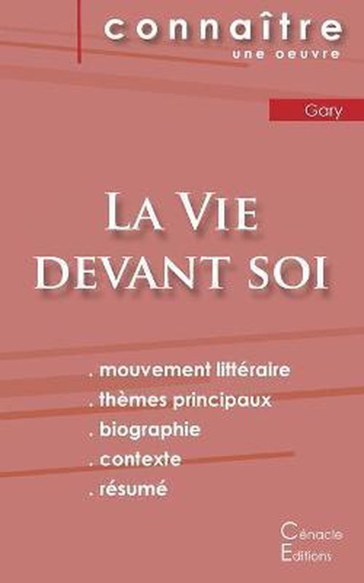 Fiche de lecture La Vie devant soi de Romain Gary (Analyse littéraire de référence et résumé complet)