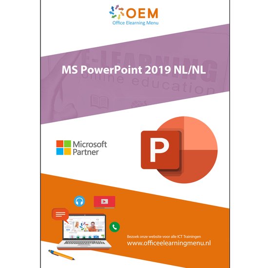 Cursusboek PowerPoint 2019 - Cursus