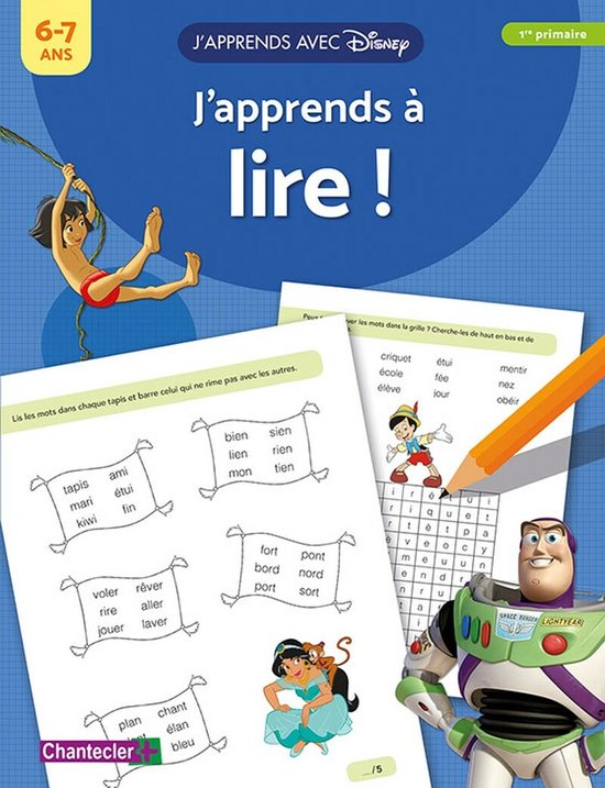 Disney J'apprends avec - J'apprends à lire ! (6-7 a.)