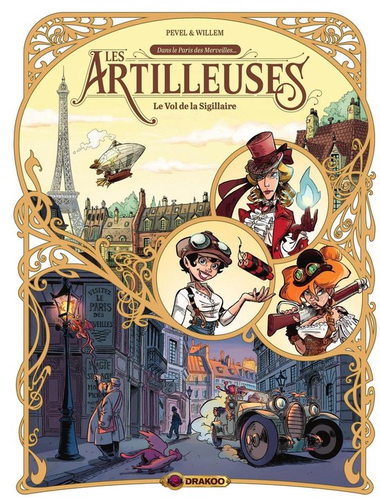 Les Artilleuses 1 - Les artilleuses - Tome 1 - Le vol de la Sigillaire