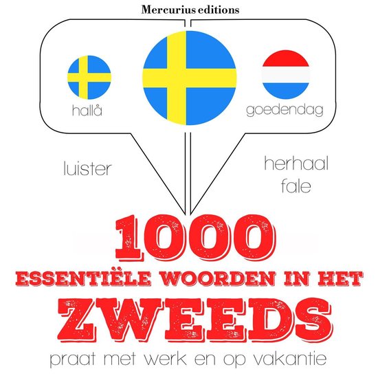 1000 essentiële woorden in het Zweeds