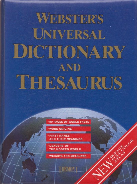 Webster's Universal Dictionary and Thesaurus