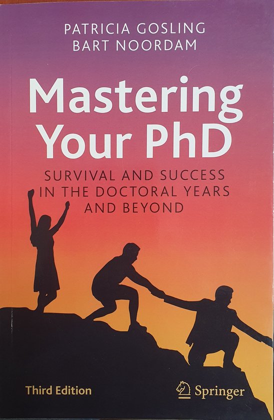 Mastering Your PhD