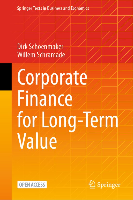 Springer Texts in Business and Economics- Corporate Finance for Long-Term Value