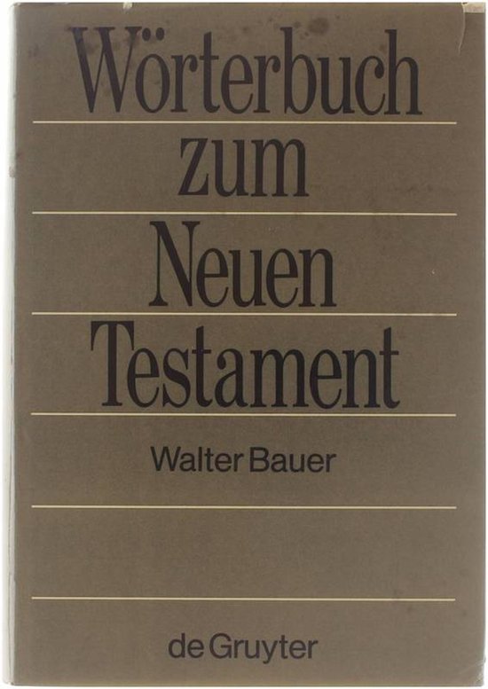 Wörterbuch zum Neuen Testament