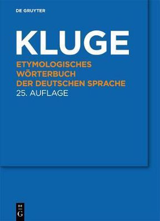 Etymologisches Worterbuch Der Deutschen Sprache