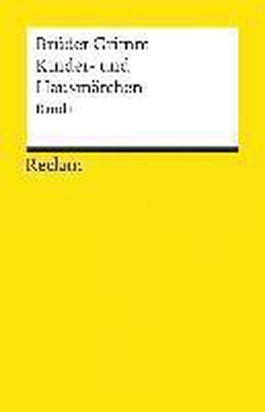 Kinder- und Hausmärchen I. Nr. 1-86