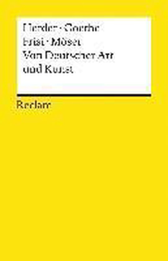 Von Deutscher Art und Kunst