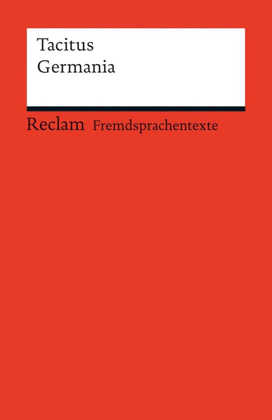 Reclams Rote Reihe – Fremdsprachentexte - Germania