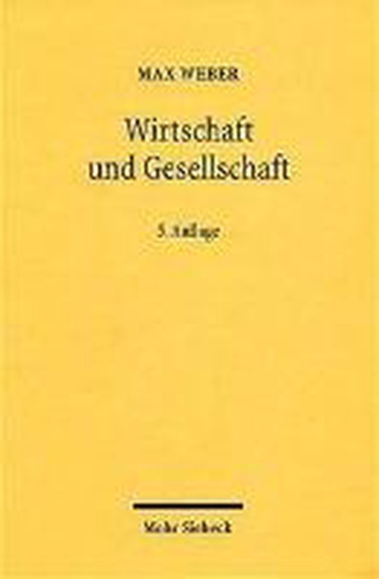 Wirtschaft und Gesellschaft