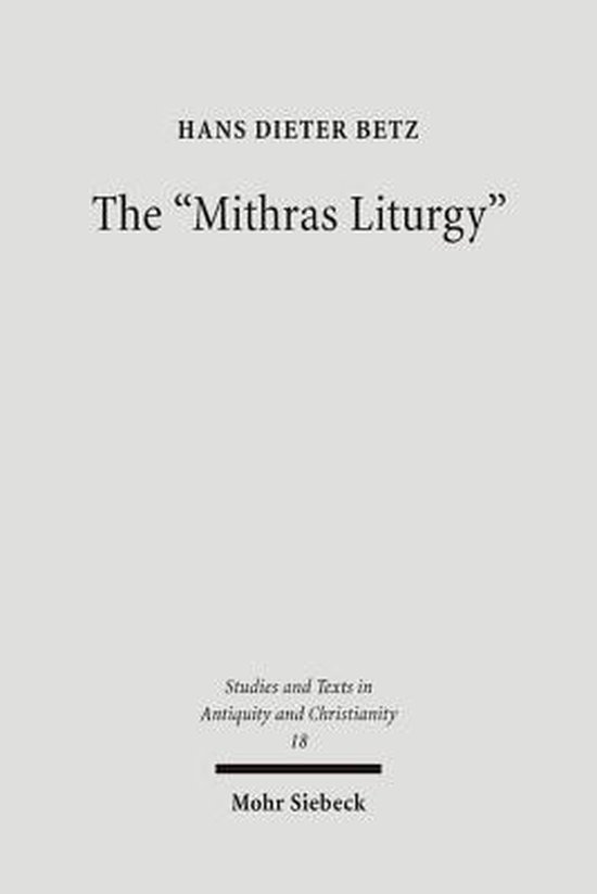 The  Mithras Liturgy 