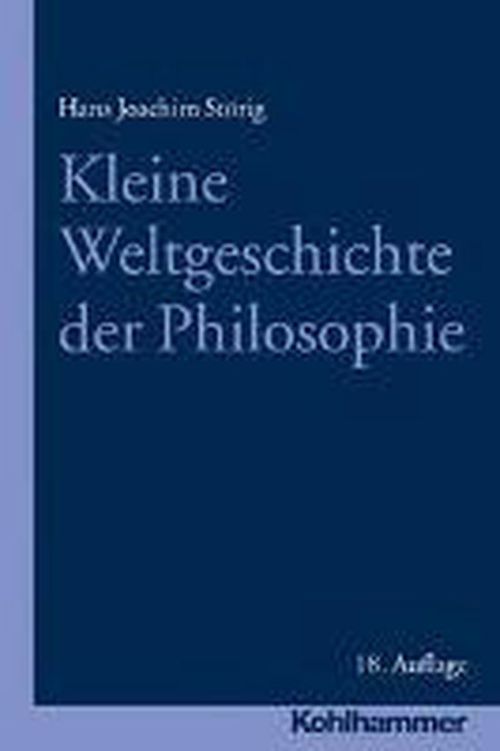 Kleine Weltgeschichte der Philosophie