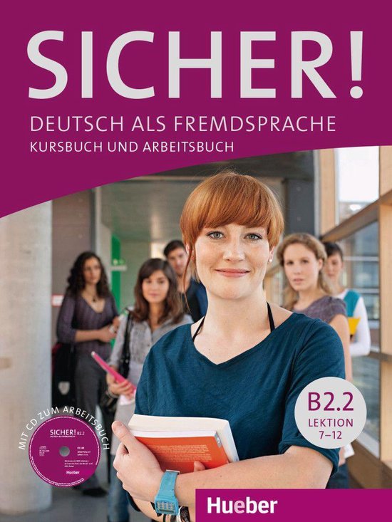 Sicher! B2/2 - Lektion 7-12 Kurs-/Arbeitsbuch + Audio-CD Arb