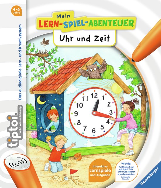 tiptoi Uhr und Zeit