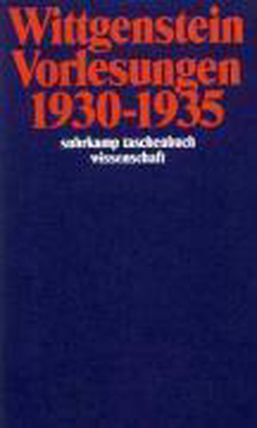 Vorlesungen 1930 - 1935