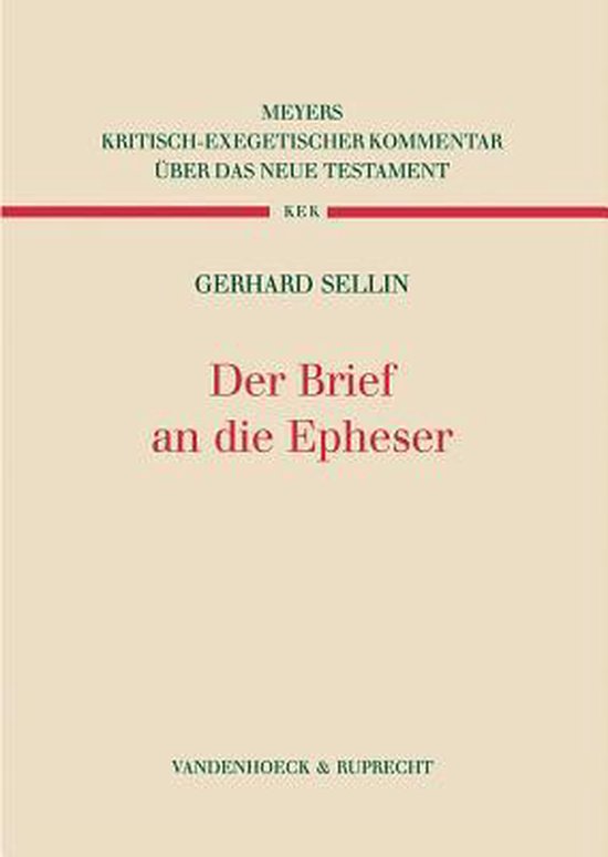 Der Brief an Die Epheser