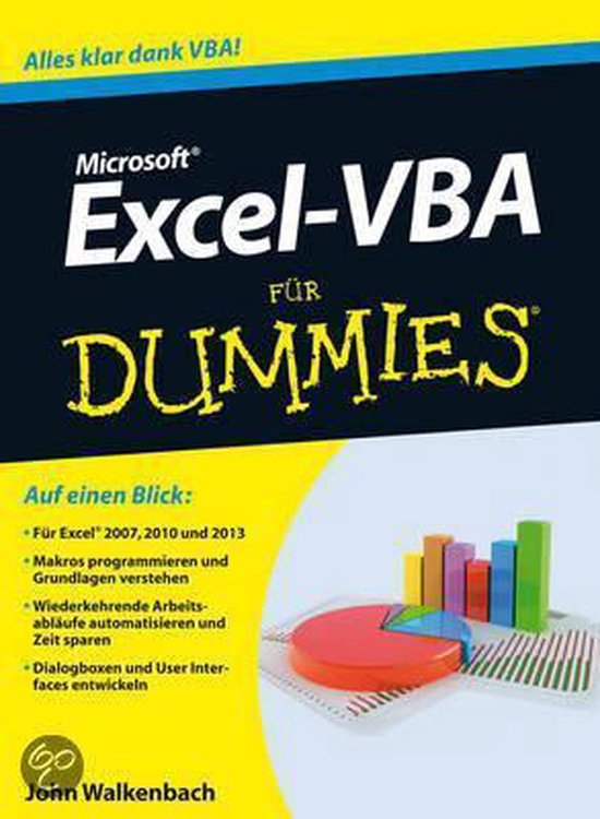 Excel 2013 VBA-Programmierung Fur Dummies