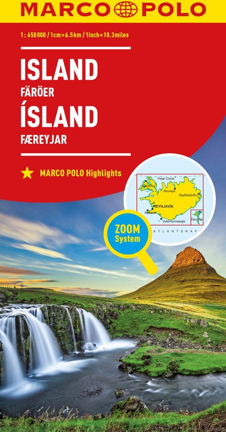 Iceland Marco Polo Map