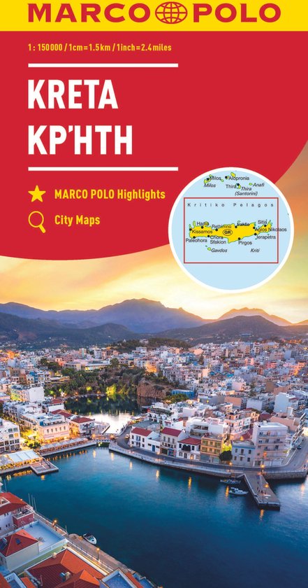 MARCO POLO Regionalkarte Kreta 1:150.000