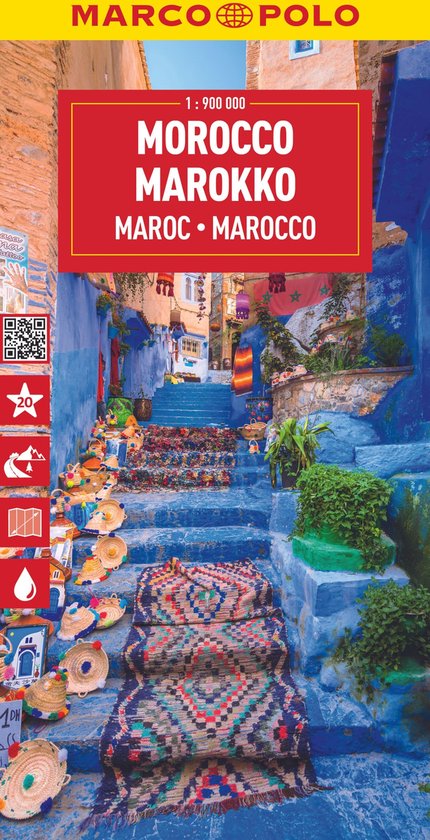 Morocco Marco Polo Map