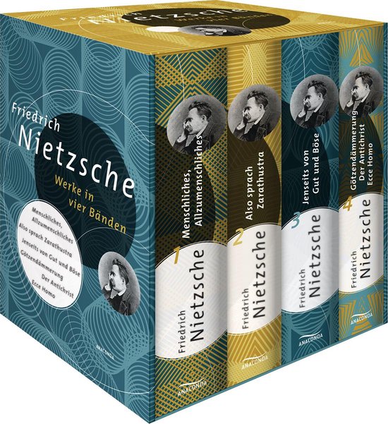 Menschliches, Allzu Menschliches - Also sprach Zarathustra - Jenseits von Gut und Böse - Götzendämmerung/Der Antichrist/Ecce Homo (4in1-Bundle)