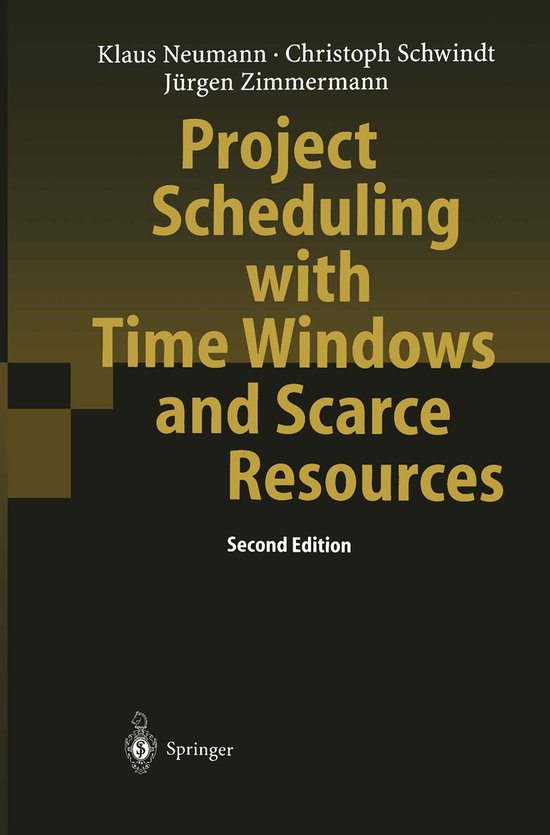 Project Scheduling With Time Windows and Scarce Resources