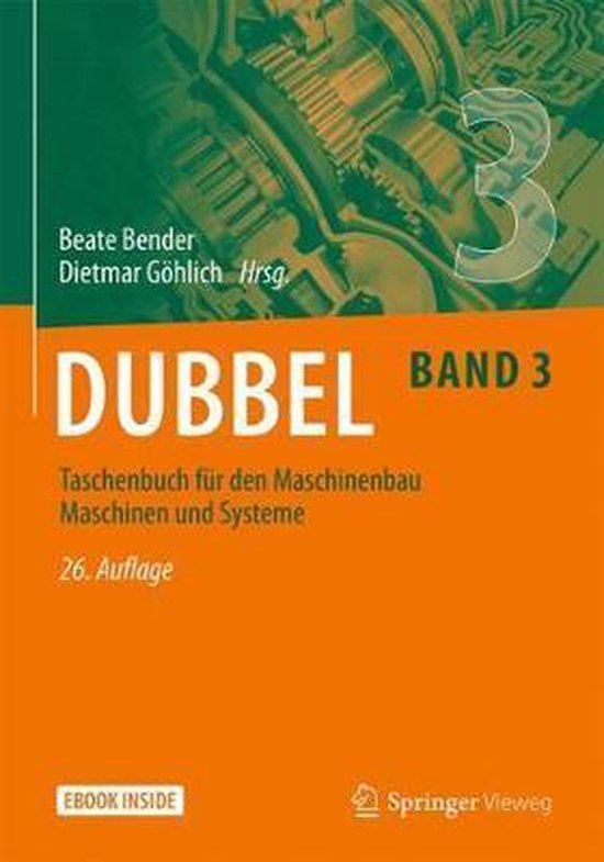 Dubbel Taschenbuch Fur Den Maschinenbau 3