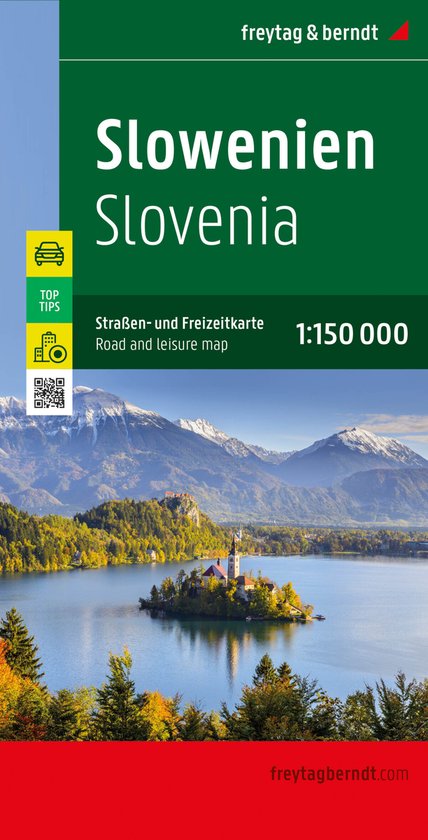 F&B Wegenkaarten - F&B Wegenkaart Slovenië 2-zijdig