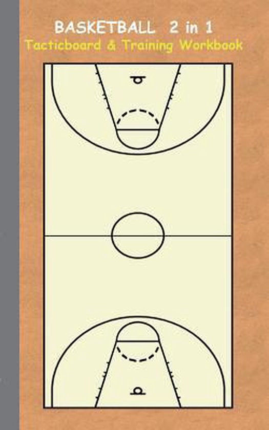 Basketball 2 in 1 Tacticboard and Training Workbook