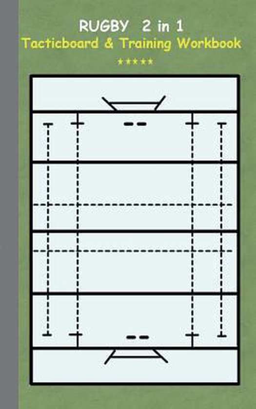 Rugby 2 in 1 Tacticboard and Training Workbook