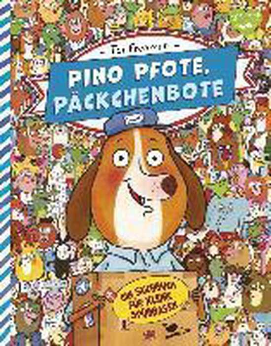 Pino Pfote, Päckchenbote - Ein Suchbuch für kleine Spürnasen