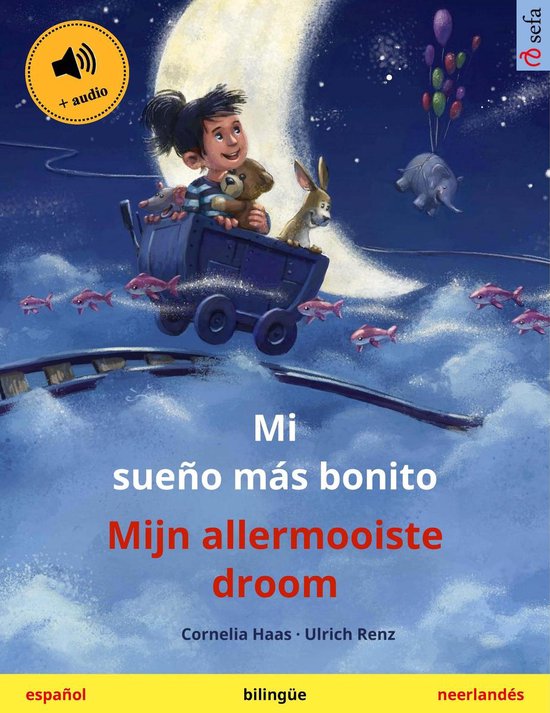 Sefa Libros ilustrados en dos idiomas - Mi sueño más bonito – Mijn allermooiste droom (español – neerlandés)