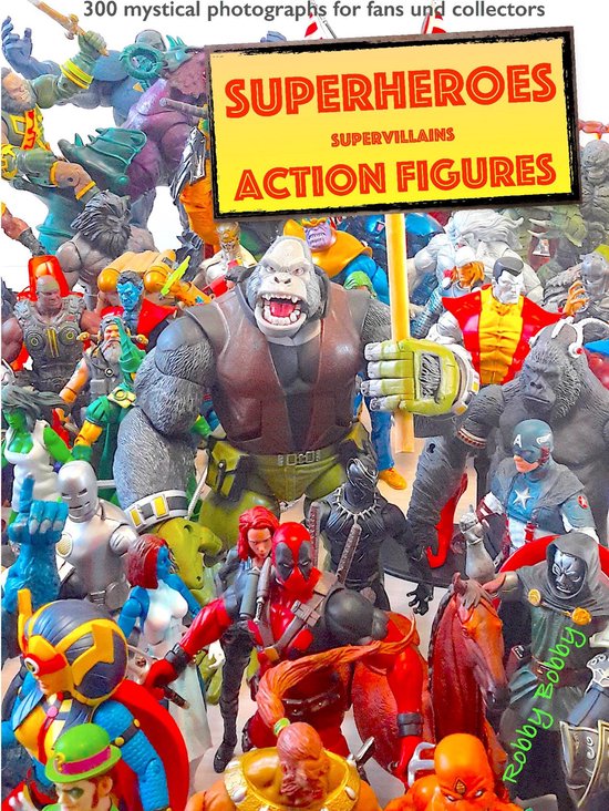 110 dramatic superheroes and supervillains action figures