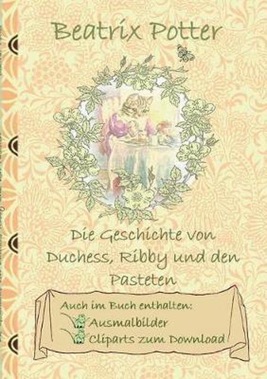 Die Geschichte von Duchess, Ribby und den Pasteten (inklusive Ausmalbilder und Cliparts zum Download)