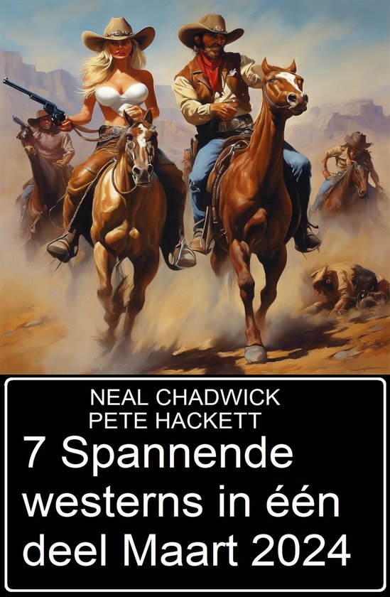 7 Spannende westerns in één deel Maart 2024